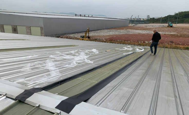 龙门厂房屋面防水维修案例